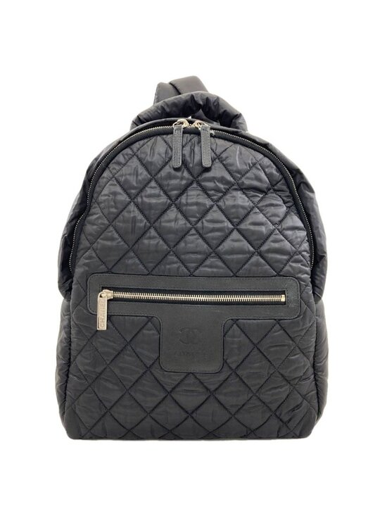 Chanel Coco Cocoon Silver Backpack Nylon main image 4